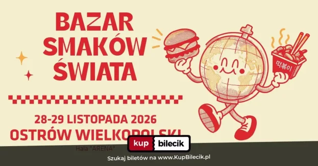 Zapraszamy 28 listopada 2026 roku do 3mk Arena Ostrów, Ostrów Wielkopolski, ul. Andrzeja Kowalczyka 1.