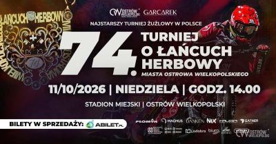 16 żużlowców powalczy o Łańcuch Herbowy